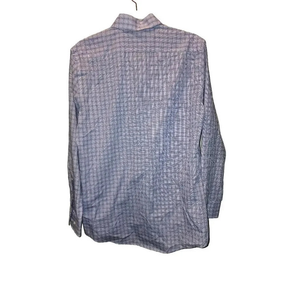 Stafford Travel Fitted Long Dress Shirt Men's 15 - Picture 2 of 4